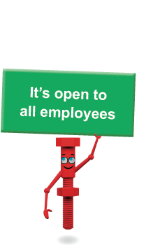 It's open to all employees