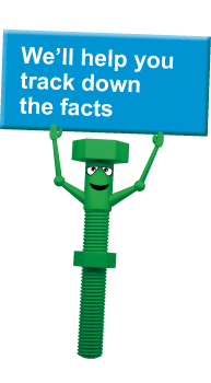 We'll help you track down the facts